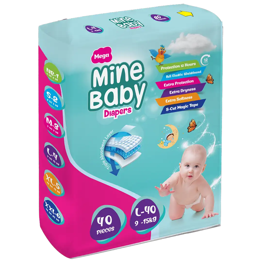 MINE BABY DIAPER L-40