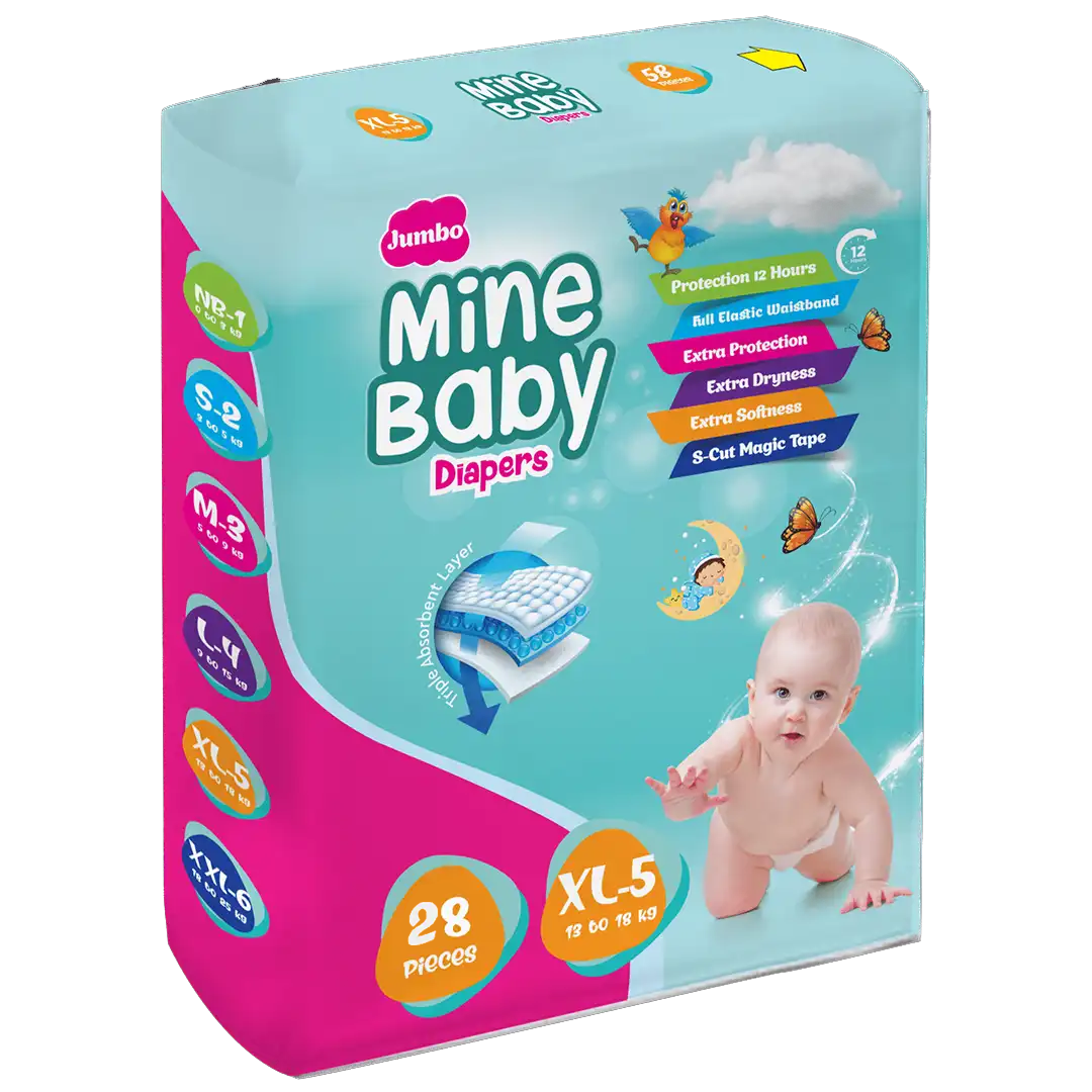 MINE BABY DIAPER XL-28