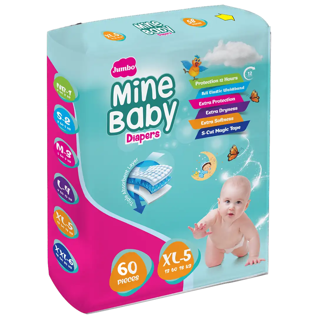 MINE BABY DIAPER XL-60