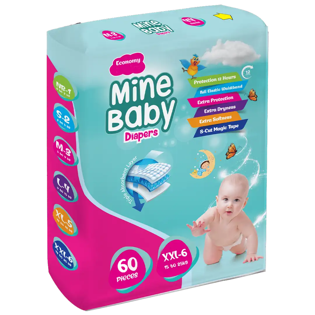 MINE BABY DIAPER XXL-60
