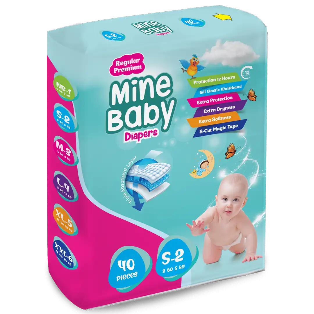 MINE BABY DIAPER S-40