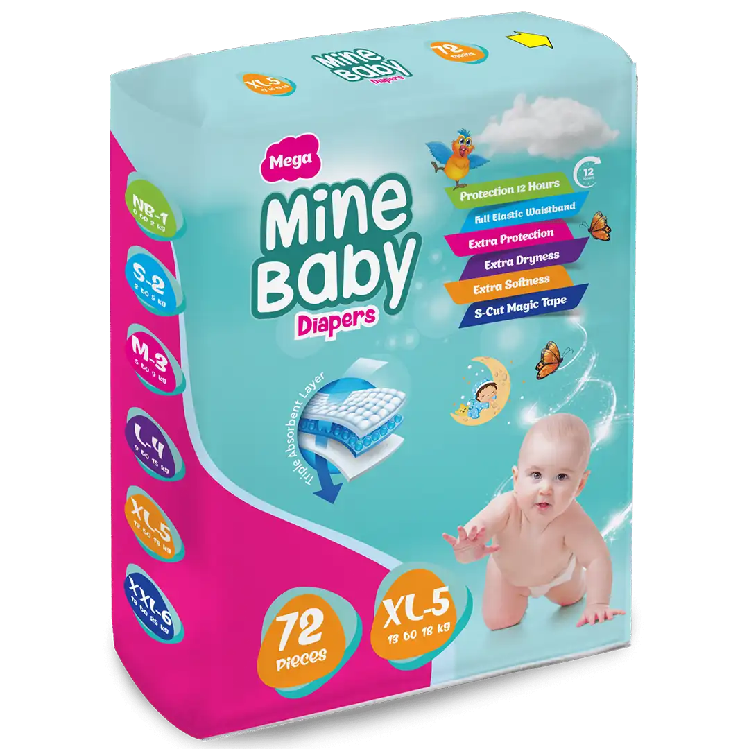 MINE BABY DIAPER XL-72