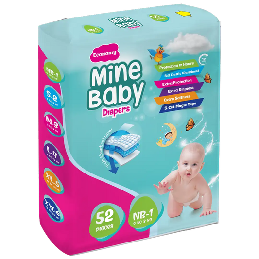 MINE BABY DIAPER NB-52