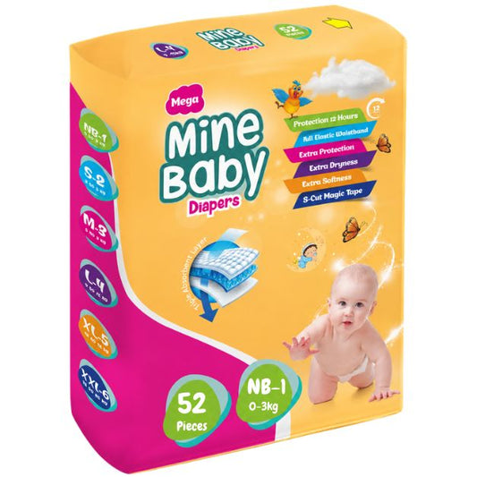 MINE BABY DIAPER NB-52