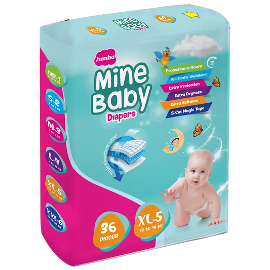 MINE BABY DIAPER XL-36