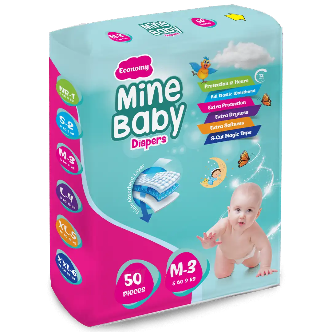 MINE BABY DIAPER M-50