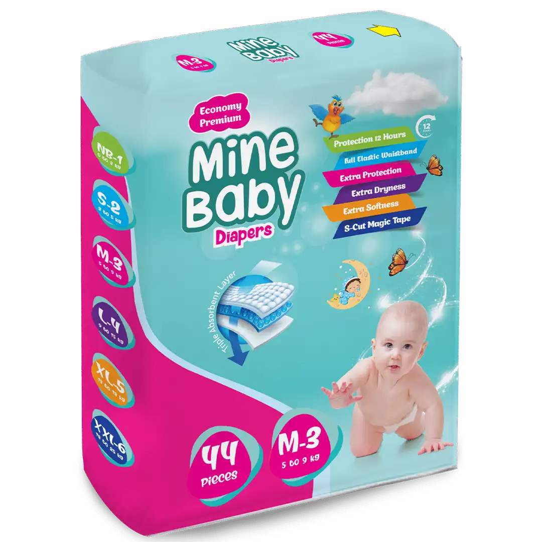 MINE BABY DIAPER M-44
