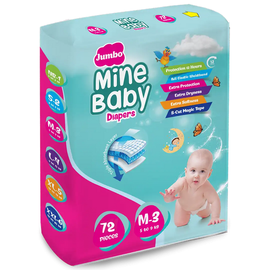 MINE BABY DIAPER M-72