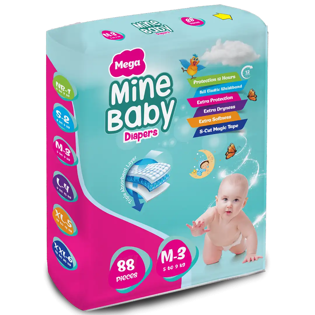 MINE BABY DIAPER M-88