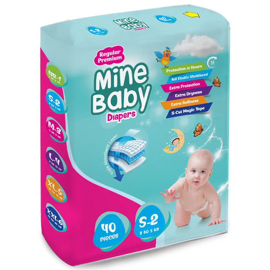 MINE BABY DIAPER S-40